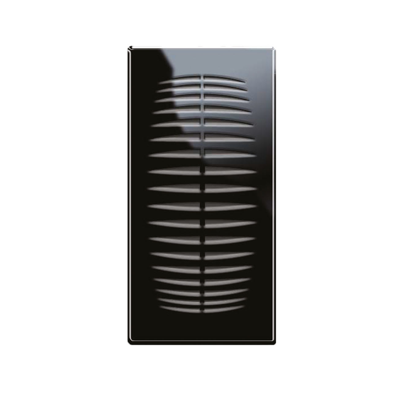 AVE - Ronzatore. Life S44 colore Nero. 12V c.a. 8VA  finitura lucida  1 Mod.