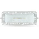 AVE - Lampada di emergenza a led bianchi multicolore 230V S44 4X7M per illuminazione sicura.