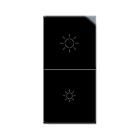 AVE - DUE MEZZI TASTI PER DIMMER IOT LIFE 1 MOD. S44