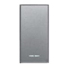AVE - Interruttore con gemma. Allumia S44. colore Grigio Tech. 1P 16AX illuminabile finitura lucida 1 Mod.