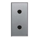 AVE - Presa 2 poli. Allumia S44. colore Grigio Tech. 2P 16A 250V alveoli 4.8mm finitura lucida 1 Mod.