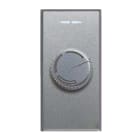 AVE - Dimmer rotativo. Allumia S44. colore Grigio Tech. 100500w 250V finitura lucida 1 Mod.