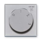 AVE - Commutatore rotativo. Allumia S44. colore Grigio Tech. 1P 3A 250V finitura lucida 2 Mod.