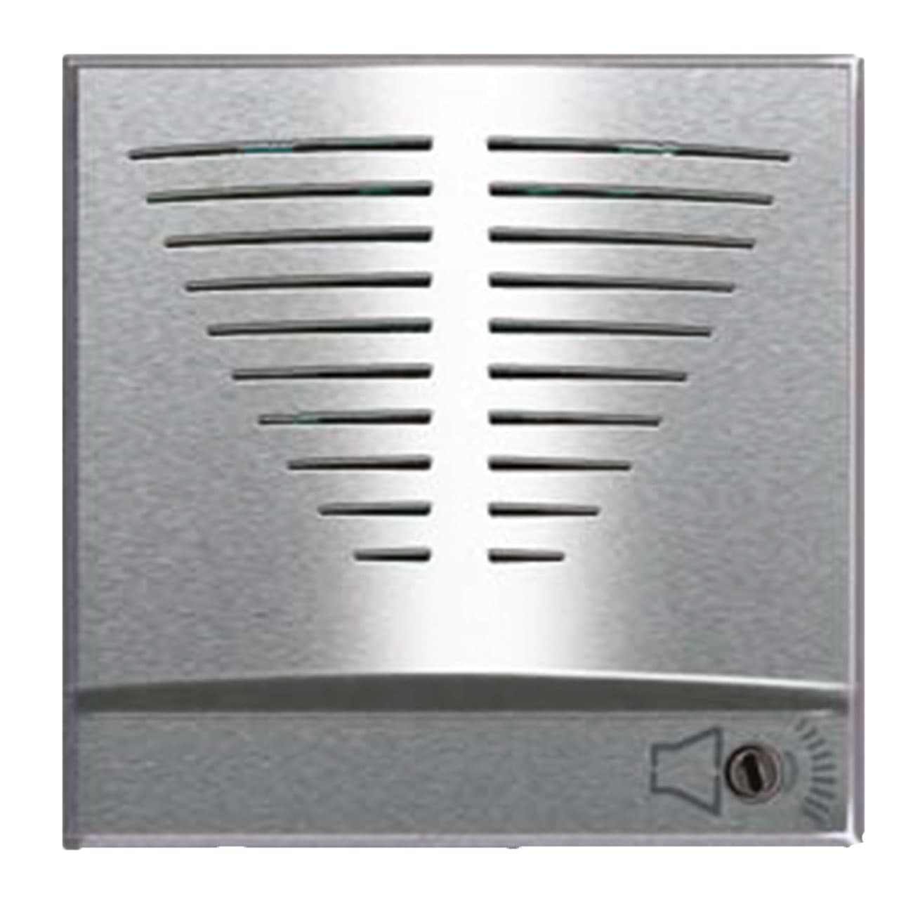 AVE - Suoneria tritonale. Allumia S44. colore Grigio Tech. 12vcc/ca  finitura lucida  2 Mod. 443083