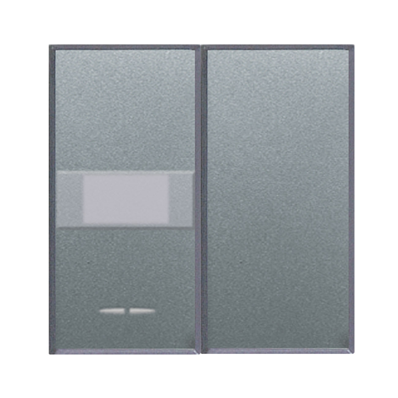 AVE - ATTUATORE DA INCASSO CON RELE' DA 16A E MISURATORE  GRIGIO ALLUMIA  AVEBUS  2 MOD S44