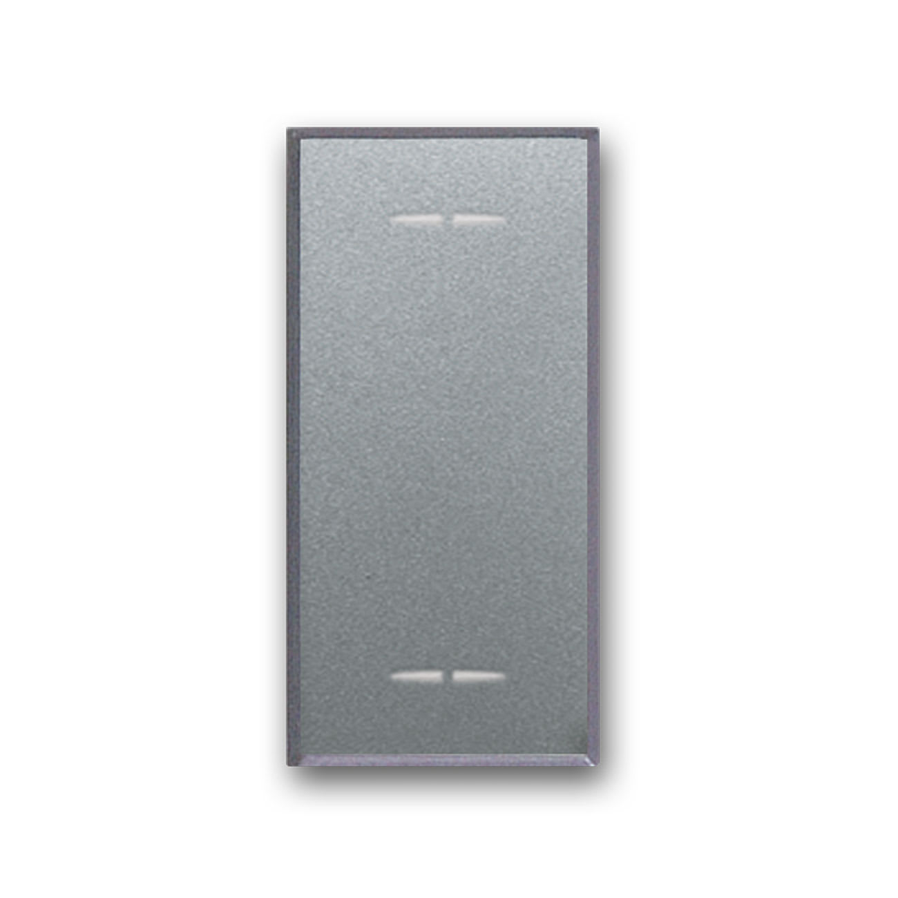 AVE - Tasto intercambiabile. due funzioni Allumia 1 Mod. S44