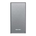 AVE - Tasto liscio Allumia S44. colore Grigio Tech finitura lucida 1 Mod. 443T