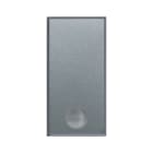 AVE - TASTO CON GEMMA SERIE ALLUMIA S44. COLORE RAL 9007 FINITURA LUCIDA 1 MOD.