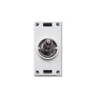 AVE - Deviatore levetta cromo. New Style S44. 1P 10AX 250V 1 Mod.