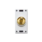AVE - Deviatore levetta ottone. England Style S44. 1P 10AX 250V 1 Mod.