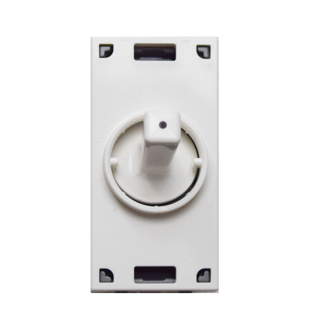 AVE - Invertitore levetta bianca. New Style S44. 1P 10AX 250V 1 Mod. 444004B