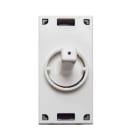 AVE - Invertitore levetta bianca. New Style S44. 1P 10AX 250V 1 Mod. 444004B