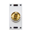 AVE - Invertitore levetta ottone. England Style S44. 1P 10AX 250V 1 Mod.