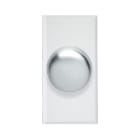 AVE - DIMMER UNIVERSALE 3120W. REGOLAZIONE CON POTENZIOMETRO ROTATIVO SERIE NEW STYLE. COLORE BIANCO 1 MOD.