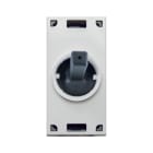 AVE - COMMUTATORE PULSANTE LEVETTA. SERIE NEW STYLE S44. COLORE GRIGIO FINITURA OPACA 1P 10AX 250V ILLUMINABILE 1 MOD.