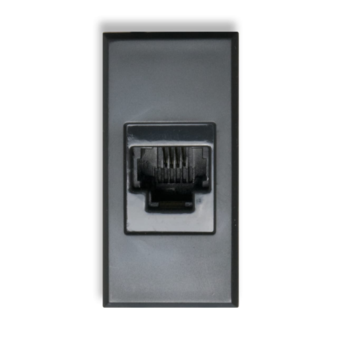 AVE - Presa RJ11 morsetti a vite. Tekla S44 colore grigio Tekla finitura opaca 1 Mod. 445024