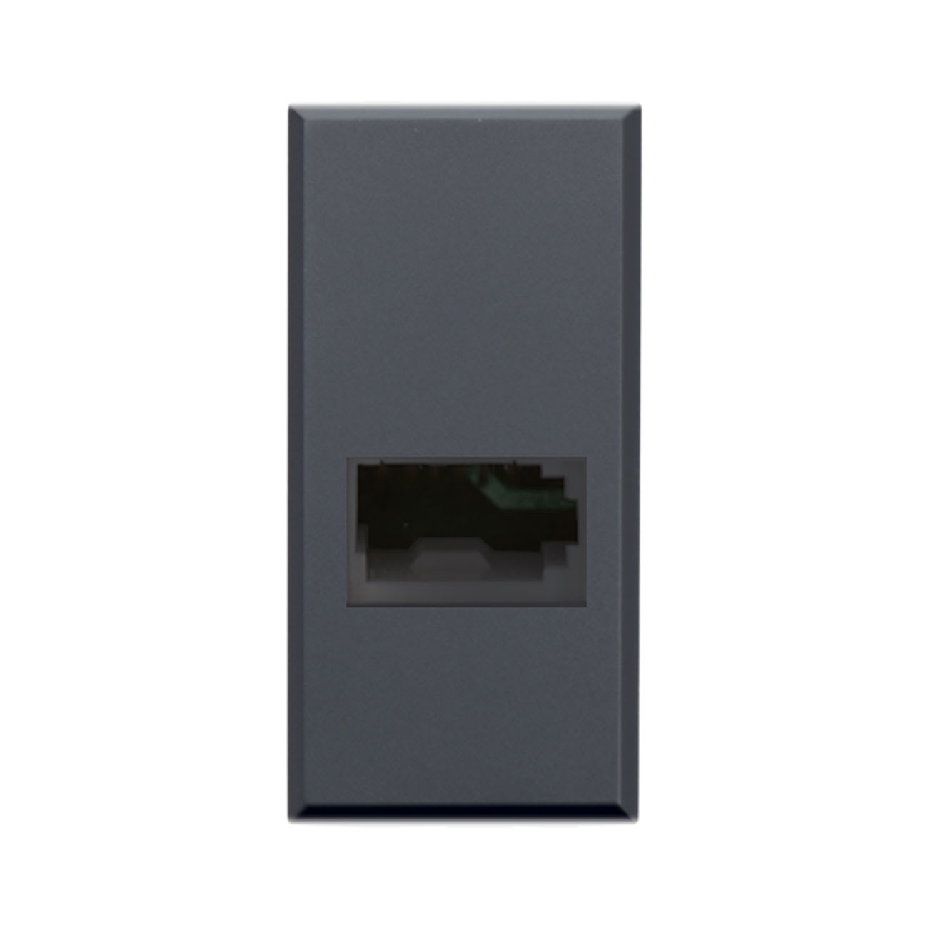 AVE - PRESA TELEFONI. ST.INGLESE TEKLA 1MOD RAL7016  PRESA TELEFONICA BT SECONDARY" CON 6 CONTATTI  MORSETTI A VITE"