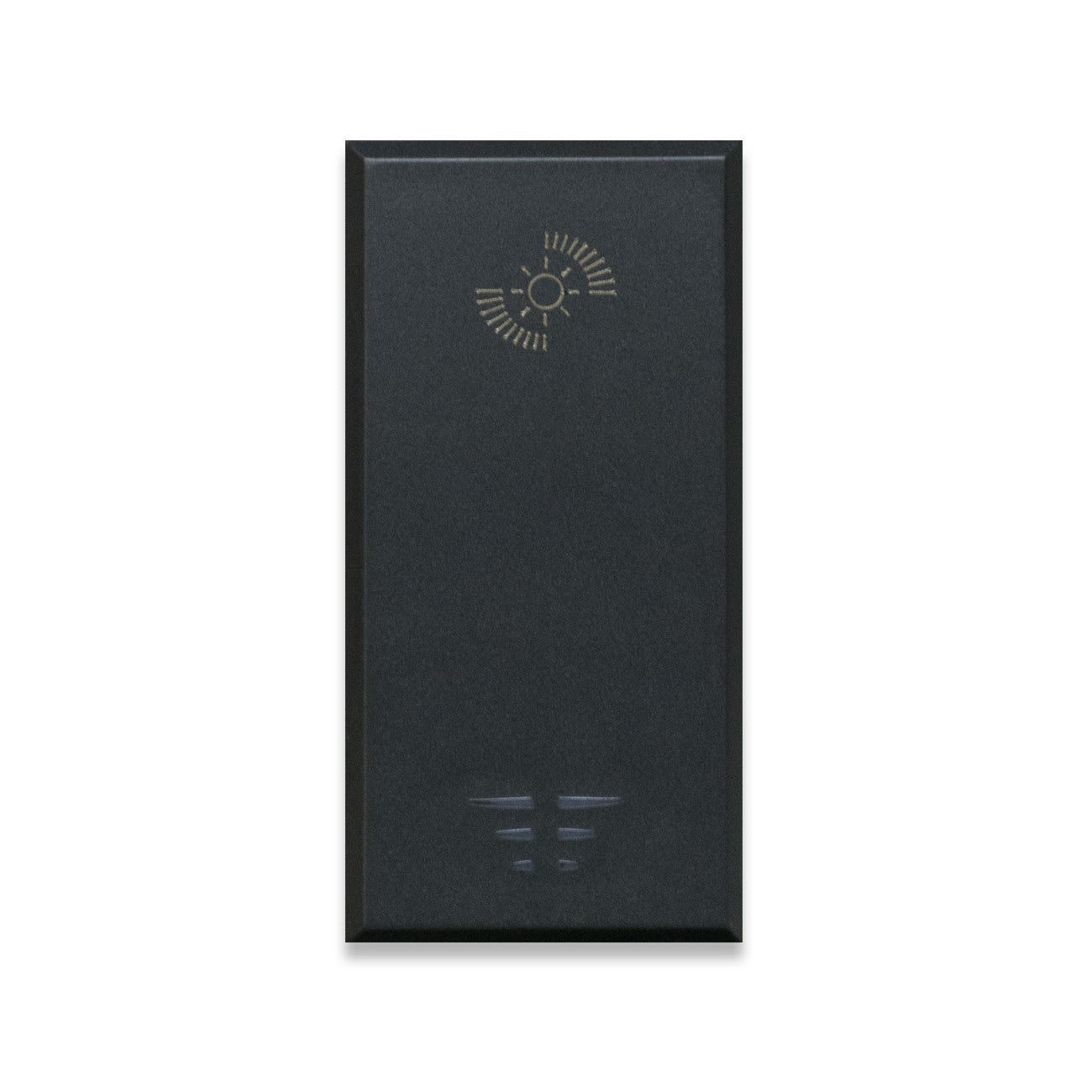 AVE - Dimmer universale. Tekla S44. colore grigio Tekla. 3220W 230V finitura opaca 1 Mod.