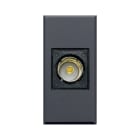 AVE - Presa TV femmina. Tekla S44. colore RAL7016 finitura opaco 1 Mod.