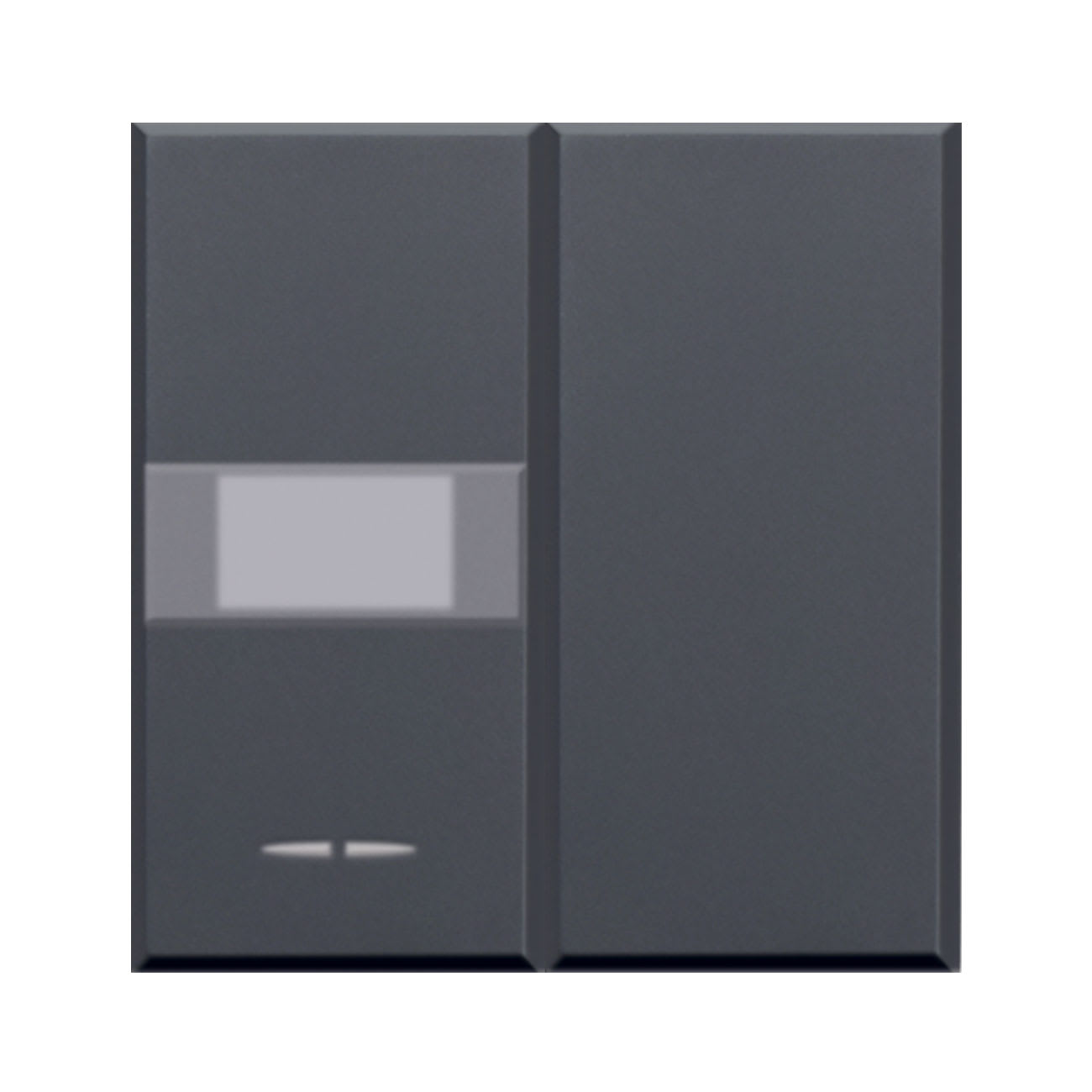 AVE - ATTUATORE DA INCASSO CON RELE' DA 16A E MISURATORE ANTRACITE TEKLA AVEBUS 2 MOD S44