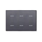 AVE - Comando con 6 pulsanti a sfioro AVEbus Tekla 3 Mod. S44