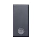 AVE - TASTO CON GEMMA SERIE TEKLA S44. COLORE RAL 7016 FINITURA OPACA 1 MOD.