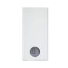 AVE - PULSANTE CON GEMMA LUMINOSA. WHITEK S44. NA 1P 10A ILLUMINABILE COLORE BIANCO FINITURA OPACA 1 MOD.