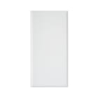 AVE - Tappo copriforo. WHITEK S44. colore bianco finitura opaca 1 Mod.