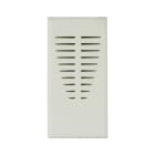 AVE - Suoneria squillante. WHITEK S44 colore bianco. 12V c.a. 8VA finitura opaca 1 Mod.