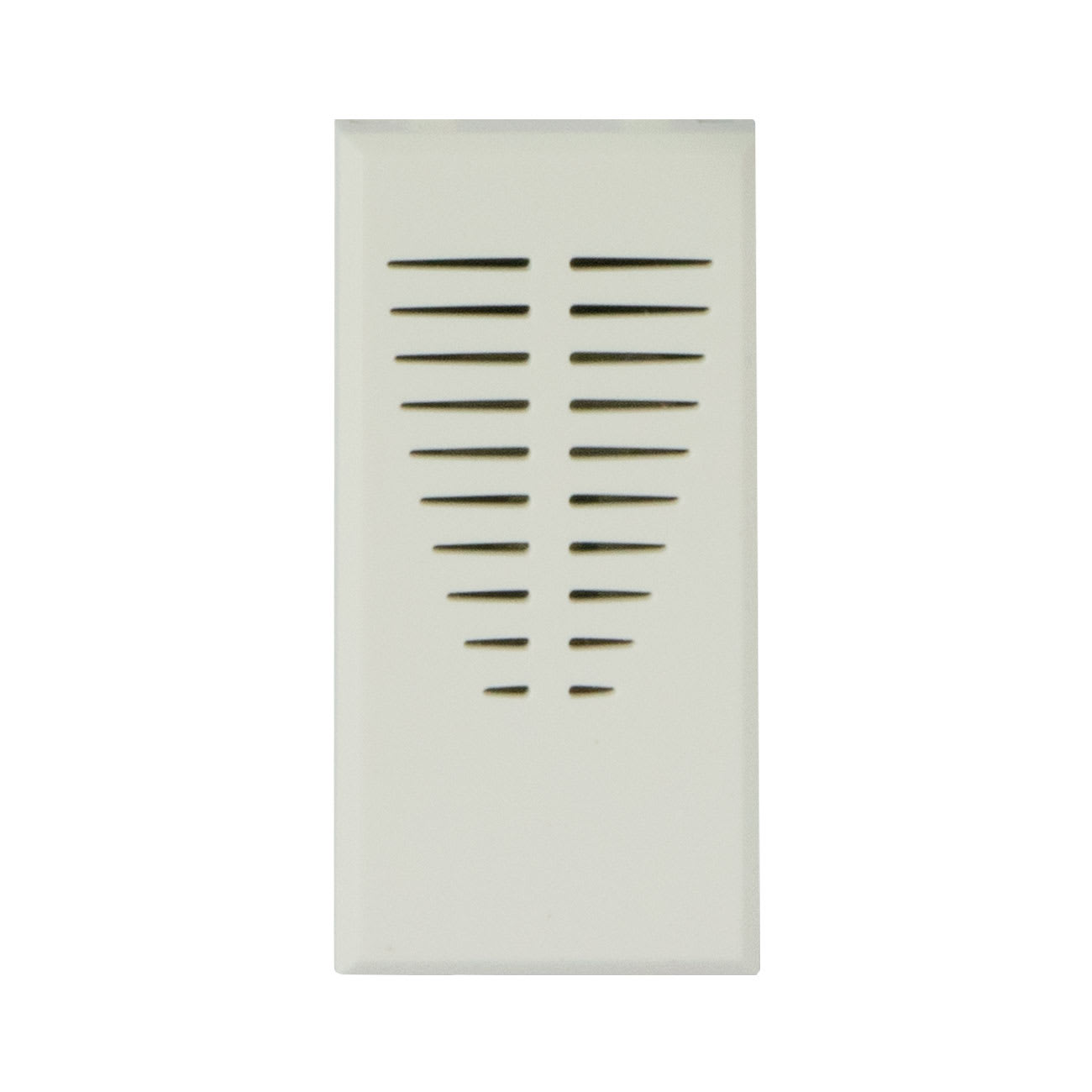 AVE - Ronzatore. WHITEK S44 colore bianco. 12V c.a. 8VA  finitura opaca  1 Mod.