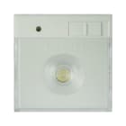 AVE - Lampada anti blackout. WHITEK S44. colore bianco. a led alimentazione 230v finitura opaca 2 Mod.