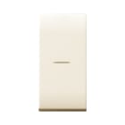AVE - INVERTITORE ASSIALE CON GEMMA. CLASS S44. COLORE RAL 1013. 1P 10AX ILLUMINABILE FINITURA LUCIDA 1 MOD.