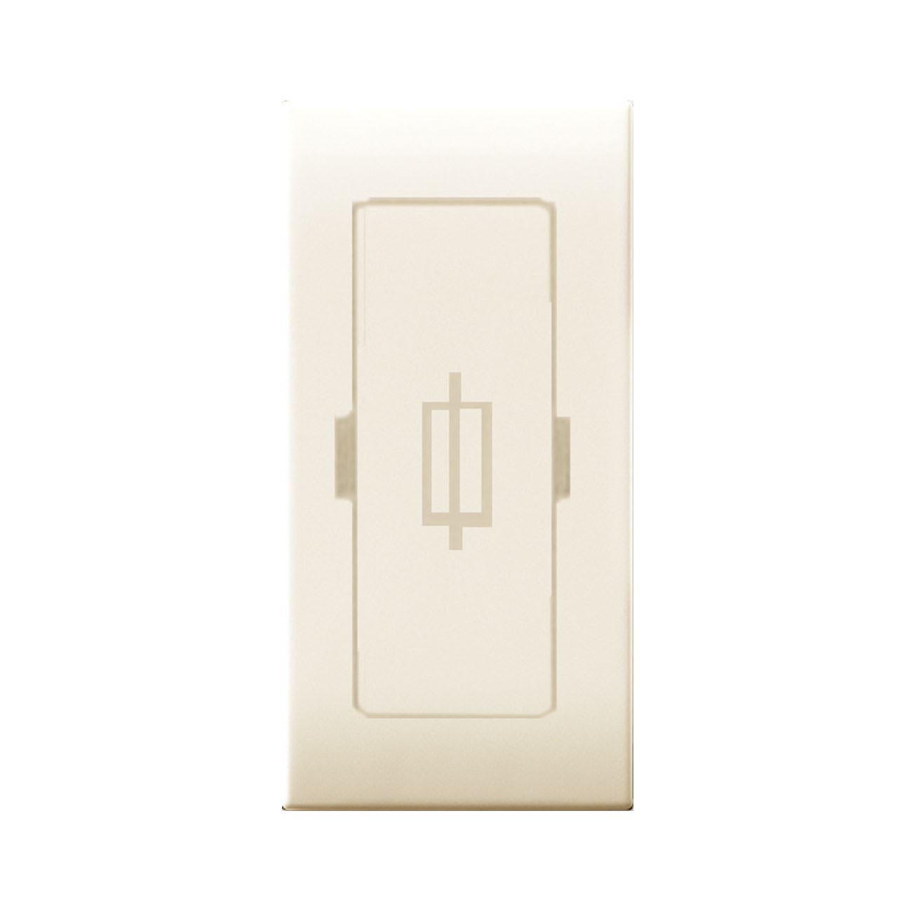 AVE - Portafusibile mini. Class S44. colore RAL 1013. 1P 10A finitura lucida 1 Mod.