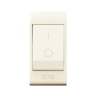 AVE - Interruttore automatico. Class S44. colore RAL 1013. 1P+N 10A 3kA 250v finitura lucida 1 Mod.