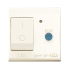 AVE - Interruttore magnetotermico differenziale. Class S44. colore RAL 1013. 1P+N 10A 230V 3kA 10mA finitura lucida 2 Mod.