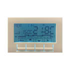 AVE - Cronotermostato elettronico con display 230V. Class S44. colore RAL 1013 finitura lucida 3 Mod.