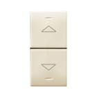 AVE - DUE MEZZI TASTI CON FRECCE PER COMMUTATORE IOT CLASS 1 MOD. S44 449TGC-W