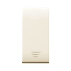 AVE - Tasto con gemma Class S44. colore RAL 1013 finitura lucida 1 Mod.