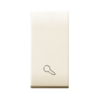 AVE - Tasto simbolo Chiave Class S44. colore RAL 1013 finitura lucida 1 Mod.