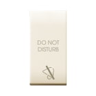 AVE - Tasto simbolo Do Not Disturb Class S44. colore RAL 1013 finitura lucida 1 Mod.