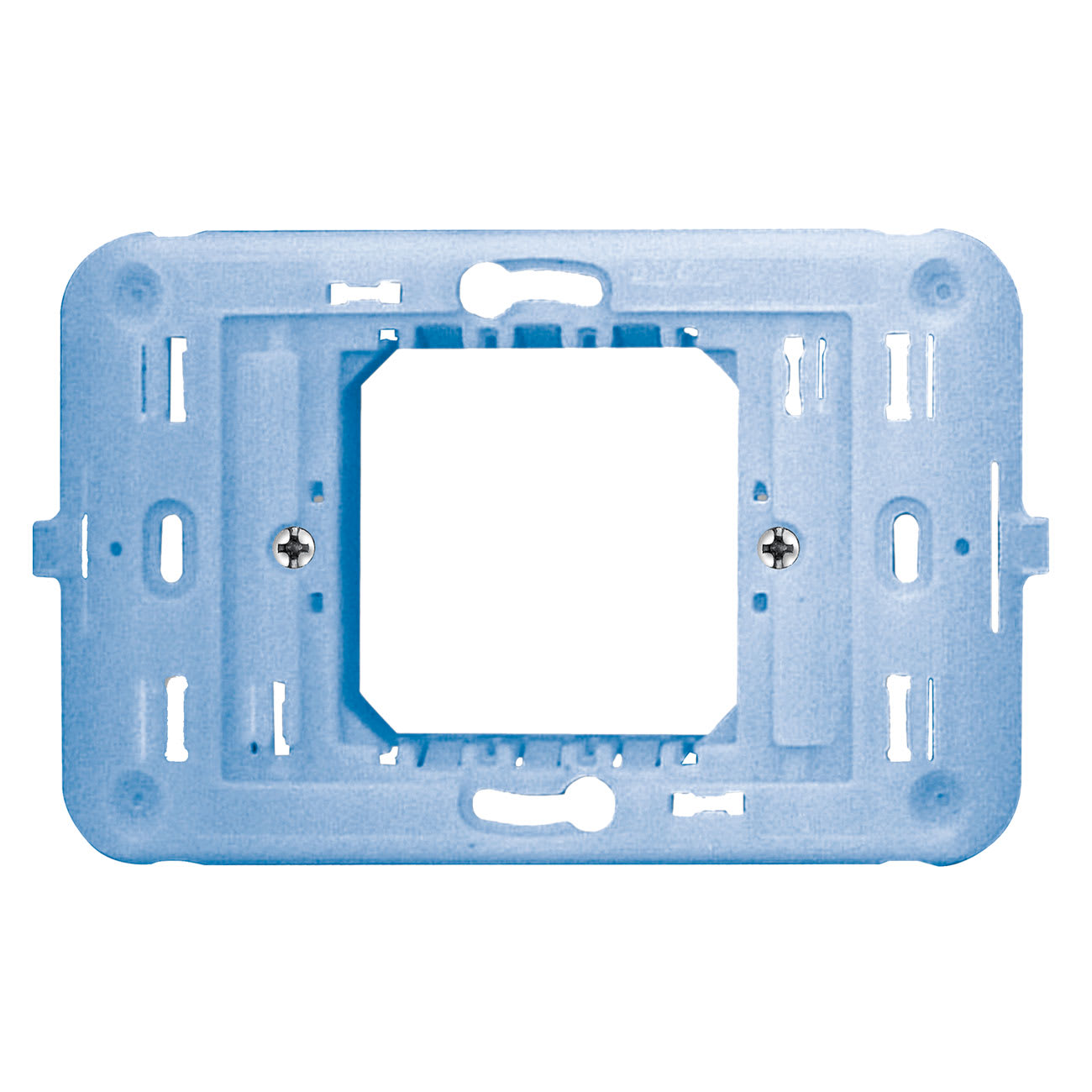 AVE - Supporto con griffe S44. per scatole tonde  con griffe  2 Mod.