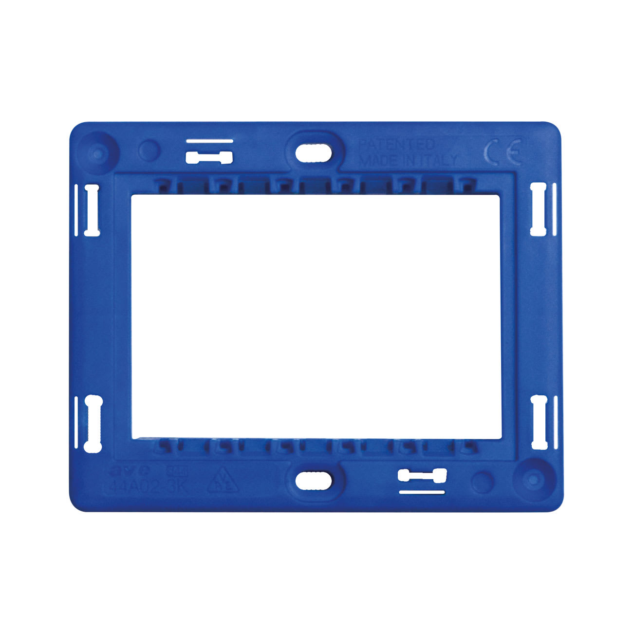 AVE - Supporto speciale 3 comandi per scatola UK 2 moduli