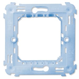 AVE - Supporto senza griffe S44. per scatole tonde con diametro 60mm o 56x56mm. 2 Mod. 44A02SG