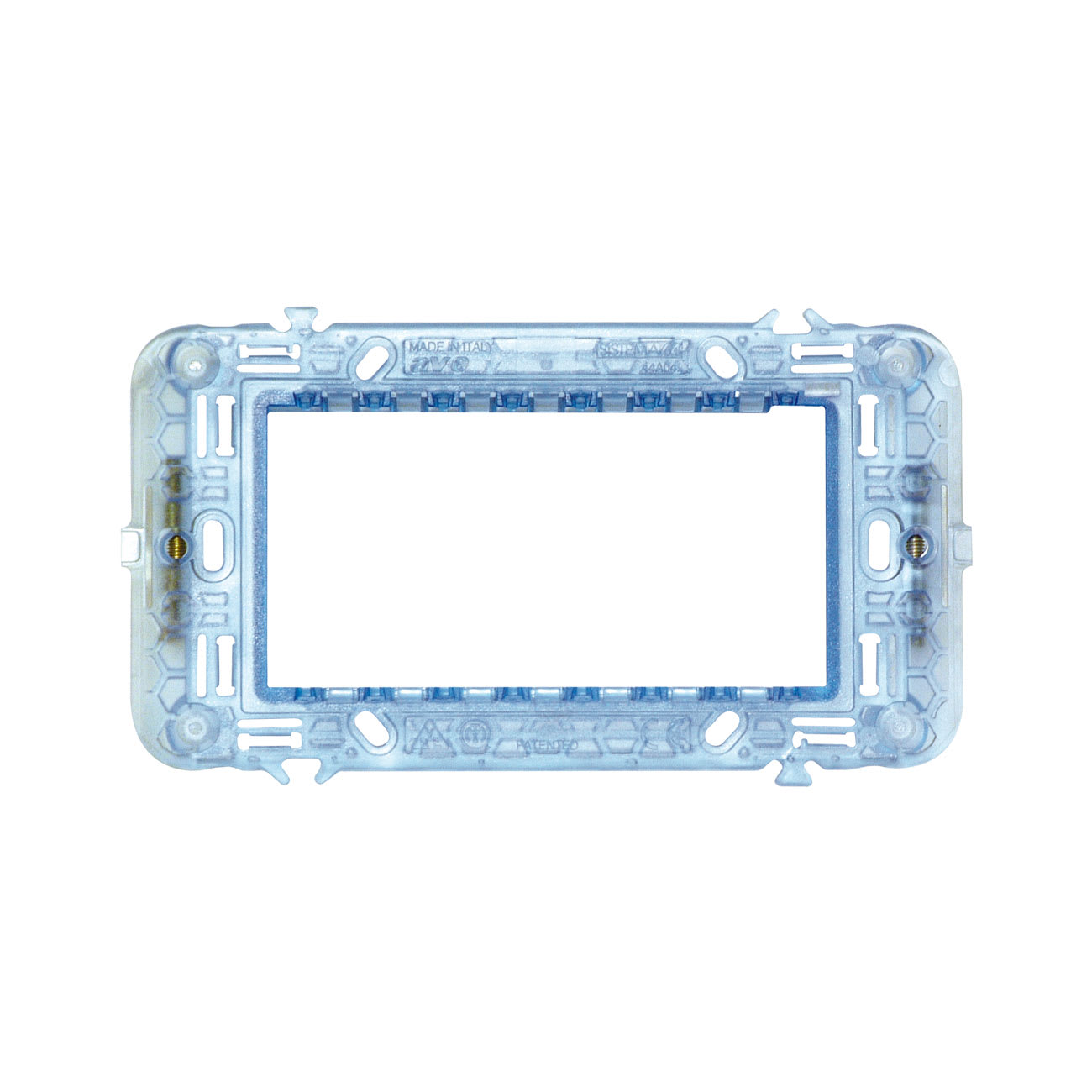 AVE - ARMATURA CON VITI X SCAT. UK S44 4MOD FORNITA CON VITI AGGANCIATE IN MODO IMPERDIBILE ALL'ARMATURA 44A04K