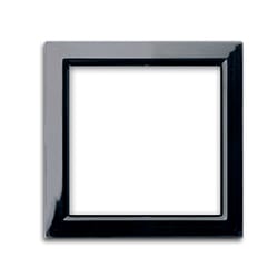 AVE - Cornice di ricambio. colore nera per placche Zama S44 2 Mod.