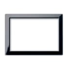 AVE - Cornice di ricambio. colore nera per placche Vera S44 3 Mod.