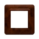 AVE - Placca tecnopolimero S44. in plastica colore radica opaca 2 Mod. 44P32RD