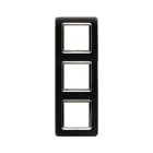 AVE - Placca tecnopolimero S44. in plastica colore grigio tekla 6(2+2+2) Mod.