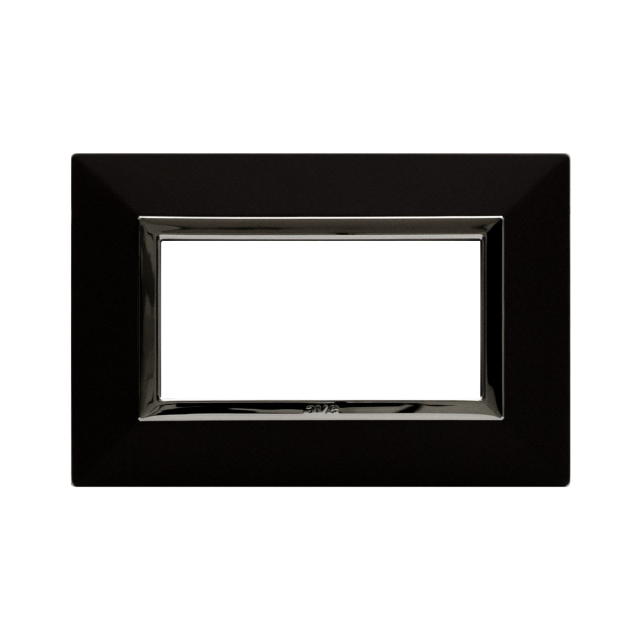 AVE - Placca Zama. S44 colore grigio tekla. con cornicetta  4 Mod.