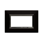 AVE - Placca Zama. S44 colore grigio tekla. con cornicetta 4 Mod.